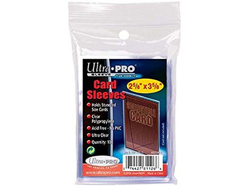 Ultra Pro 200 Regular TOPLOADERS Standard + 200 Free Sleeves New Top Load Lot - Thumbnail 3