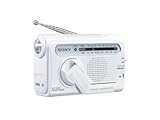 SONY 手回し充電FM/AMポータブルラジオ B03 ホワイト ICF-B03/W