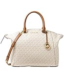 MICHAEL Michael Kors Riley Large Satchel (Vanilla)