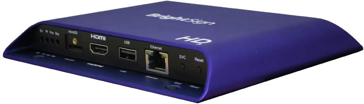 BrightSign HD1023 1920 x 1080pixels Blue digital media player