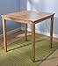 SilkWood Studio Belfast Counter Height Square Table (Oak)
