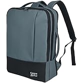 CabinFly Bellanca WestJet and Air Canada Personal Item Under Seat Backpack 16x6x13 13x6x17 bag Flair Airlines (Blue, 16x12x4/6In)