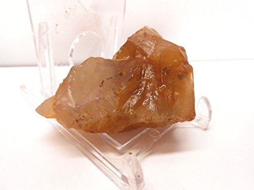 Rock Tumbler Gem Refill Kit New Mexico Golden "Luna" Agate Rough 8oz