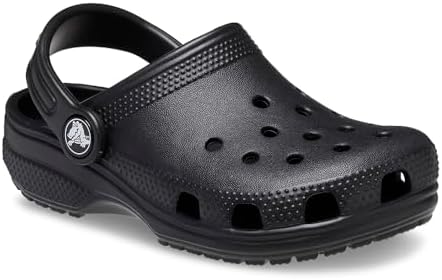 Classic Clog K Zuecos Unisex niños, Negro, 34/35 EU