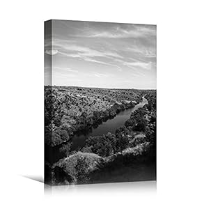 signwin Canvas Wall Art Expressive Landscape Chic Dramatic...