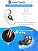 Wireless Earbuds Bluetooth Headphones iPX7 Waterproof 72H Cycle Time, 2200mAh Bluetooth 5.0 Auto Pairing Wireless Earphones Bluetooth Headset with Charging Casethumb 4