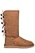 UGG Women's Bailey Bow Tall Chestnut 8 B - Medium