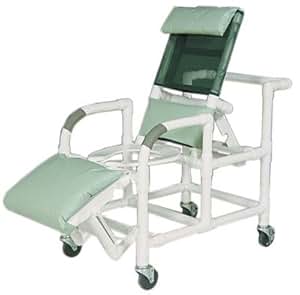 Amazon.com: Reclining Shower/Commode Chair Without Pail ...