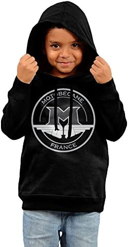 Motobecane Logo Toddler's Long Sleeve Hooded Sweatshirt 4 Toddler