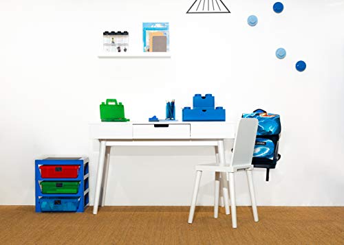 Lego 40950002 3 Drawer Storage Rack Blue Import It All