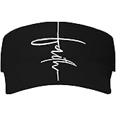 Jesus Sport Sun Visor Hat Fashion Empty Top Baseball Sun Cap Golf Tennis Visor for Women Men