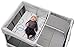 4moms Breeze Classic Portable Playard with Removable Bassinet - Easy One Push Open, One Pull Close, from The Makers of The mamaRoo
