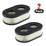593260 798452 Air Filter - Air Filter Cartridge for Briggs & Stratton 550E 550EX Engine Mtd Troy-Bilt Craftsman Toro Walk-Behind Lawn Mower Tractor- 2 Pack