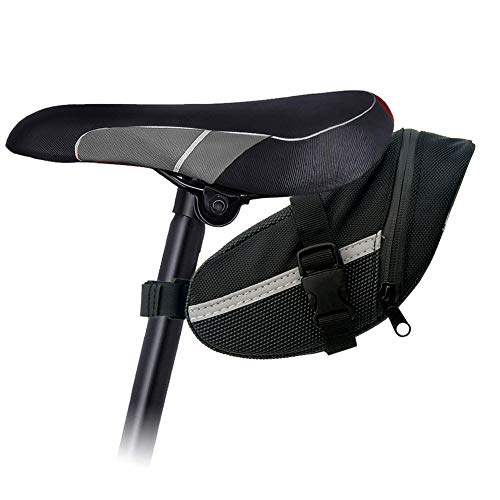 yyan Bicycle Waterproof Saddle Bag Bike Storage Seat Outdoor Cycling Tail Rear Pouch