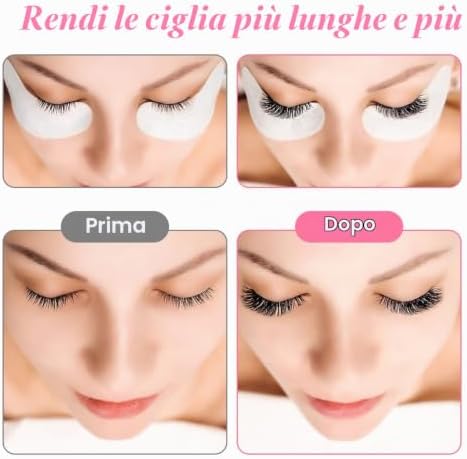 Patch Occhi Extension, 50 Paia Occhi da Ciglia Finte Eye Gel Patches Eye Pads con 10 Scovolino Ciglia, Patch Occhi Trucco Patch Ciglia per Extension Ciglia e Pro Salon Eye Mask Beauty Tool