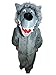 Fantasy World Wolf halloween costume-s, for child-ren, kid-s, girl-s, boy-s, warewolf fancy dress-up, dog-s, wild- animal outfit-s, F49 Size: 5