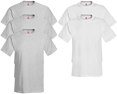 Hanes Comfort Soft Crew Neck 5 Pack Tee (Pack of 5)