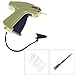 GoldenGadgets Standard Price Tag Label Gun Attacher for Attaching Fasteners to Regular Garments Clothing Includes 1000 x 2in Barbs Attachments, 1 Extra Needle Kit