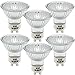 SerBion GU10 Halogen Light Bulbs for Candle Warmer Lamp, Dimmable MR16 120V 25W Bulbsfor Track and Range Hood, Warm White