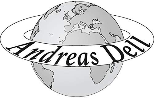 Andreas Dell Airbrush-Set mit 4-bar Kompressor â Airbrush- & Lackierpistolen, Komplett-Set für Tattoo, Kunst, Malerei | Nadeln & Düsen | Dual-Set mit Manometer & Luftfilter – Bild 5