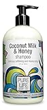 Pure Life Soap Shampoo, Coconut Milk and Honey, 15 Fluid Ounce