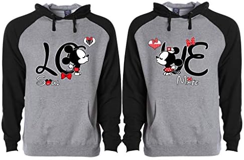 His and Hers Matching Disney Hoodies for Couples - Matching Disney Relationship Sweatshirts