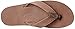 Rainbow Sandals Men's Premier Leather Single Layer,Dark Brown,(8.5-9.5)Medium
