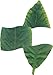 EuroQuest Imports Banana Deco Parchment Leaves, Package of 7