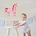 Pink Unicorn LED Night Light for Kids Gifts Unicorn Party Supplies Marquee Sign LED Lamp for Nursery, Girls Bedroom, Shelf Decoration, Wall Decor, Baby Shower Gift, Unicorn Party, Boys Girls Birthday
