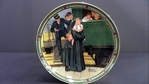 Edwin M Knowles China Company ** Rockwell's American Dream: "An Orphans Hope" (1987) ** 84-R70-7-7