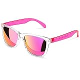 Vacation Fashion Women Sunglasses, UV400 Mirrored Lens 100% UVA/UVB Protection