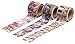 Washi Tape (Japanese Masking Tape) by MIKOKA, 1.2 Inches Wide, 16.4 Feet Long, Set of 3 - Culture
