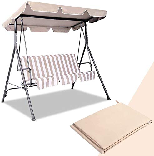 SXMY Ersatzdach Ersatz Bezug Sonnendach Schaukel Dach Ersatzdach Gartenschaukel Innenhof Schaukel Deckenabdeckung