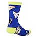 HAPPYPOP Men's Novelty Funny Bull Terrier Crew Socks Cute Crazy Funky Dog Cotton Dress Socks