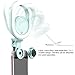 Selfie Light with Phone Clip - Luxsure 3 Modes 135° Rotatable Ring Lighting Kit with Wide Angle Lens Macro Lens, Compatible with iPhone Xs/X/MAX Samsung Most Smartphones