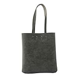 Women Ladies Girls Retro Vintage Faux Suede Leather