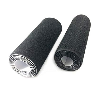 Doppelseitig Klebende, Rusee Klettband Selbstklebend Extra Stark Klettverschluss [1m], Selbstklebendes Klettband Doppelseitig