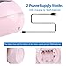 Kids Night Light, 360 Degree Rotating Star Projector Night Light for Kids Children Baby Bedroom and Party Decorations Night Light for Girls (Pink)