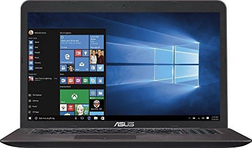 Lastest ASUS 17.3-Inch Full HD (1920 x 1080) Laptop Computer (Intel Core i5-5200U, 12GB RAM, 1TB Solid State Drive SSD, SuperMulti DVD, HDMI, Bluetooth, WLED-Backlit, Wifi, Windows 10