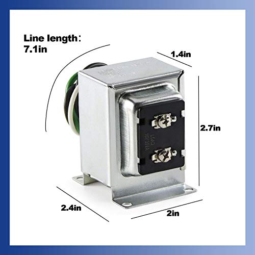 Cenipar Doorbell Transformer 16V 30VA Compatible with Ring Doorbell