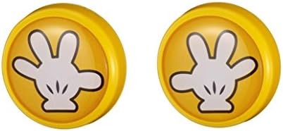 ナポレックス 車用 贈物 ナンバーボルトキャップ ディズニー Wd 346 ミッキー イエロー ハンド