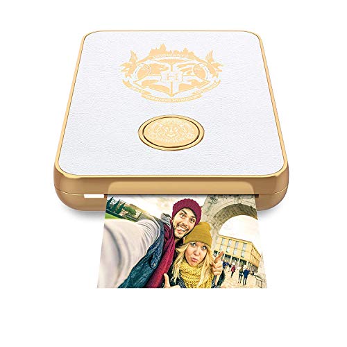 Lifeprint 2x3 Wizarding Magic Photo and Video Printer (White) Stickers Bundle