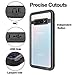 ANERNAI Compatible Samsung Galaxy S10 Plus Waterproof Case, Clear Heavy Duty Built-in Screen Protector Full-Body Protection Shockproof Rugged Carrying Cover with Fingerprint ID