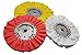 Complete 6pc Kit Buffing Wheel & Polishing Aluminum Brown Blue Red Compound Set