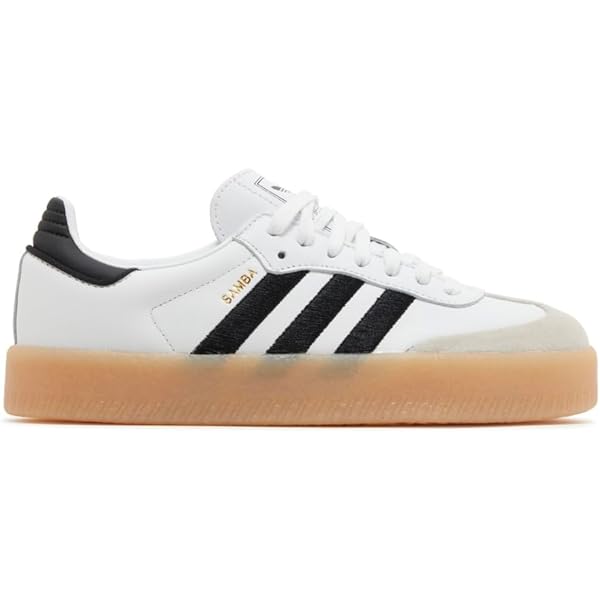 Amazon.com | Adidas Sambae Womens Shoes (White Black Gum, US 