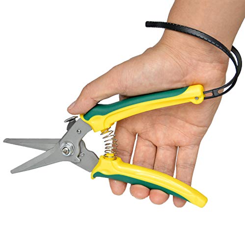 lanhe tactical Goat and Sheep Hoof Trimmers Carbon Steel Trimming Shears Multi-Purpose Pruning Shears 2" Serrated Blade