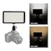 GIGALUMI W228 LED Video Light 6000k Dimmable Ultra Bright Panel Digital Camera/Camcorder Light, LED Light for Canon, Nikon, Pentax, Panasonic, Sony, Samsung and Olympus DSLR Cameras(No Battery)