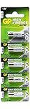 5 GP 27A High Voltage Super Alkaline 12V Batteries