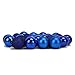 Asvert 24ct Christmas Ball Ornaments Shatterproof Tree Ball for Holiday Wedding Party Decoration 1.57” (Blue)