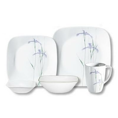 Corelle Square Shadow Iris Dinnerware Set Ethiopia Ubuy